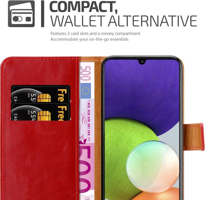 Image du produit Cadorabo Pochette Luxury Book (Samsung Galaxy A22, Samsung Galaxy A32, Samsung Galaxy M22)