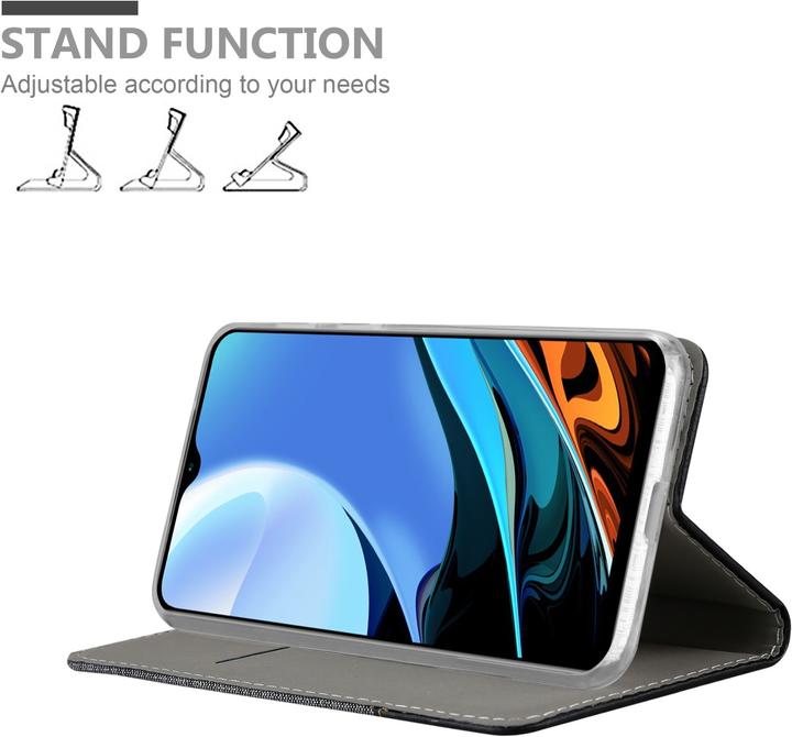 Immagine prodotto Cadorabo Copertina del libro Jeans (Xiaomi Poco M3, Xiaomi Redmi 9T)