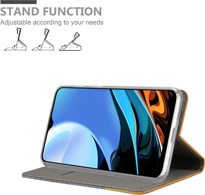 Actual product image Cadorabo Jeans Book Cover (Xiaomi Poco M3, Xiaomi Redmi 9T)