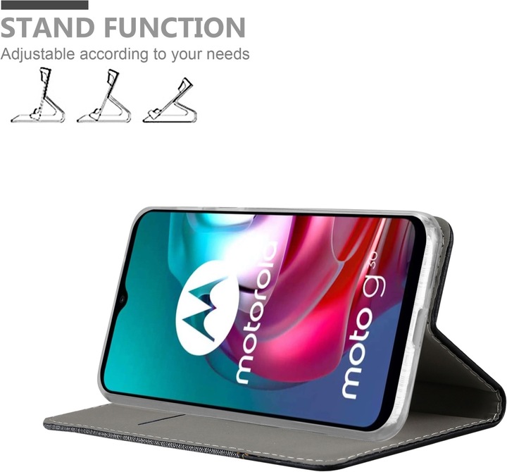 Immagine prodotto Cadorabo Copertina del libro Jeans (Motorola Moto G10, Motorola Moto G30)