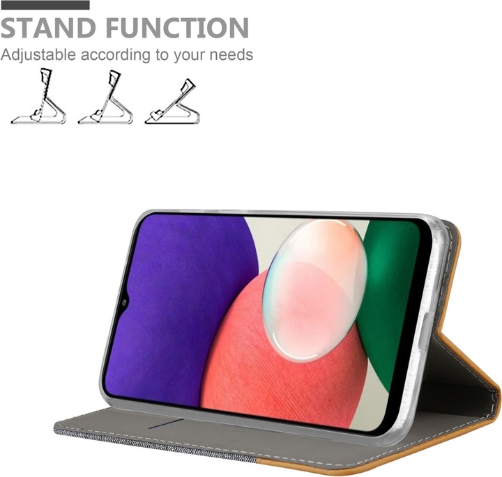 Actual product image Cadorabo Jeans Book Cover (Samsung Galaxy A22 5G)