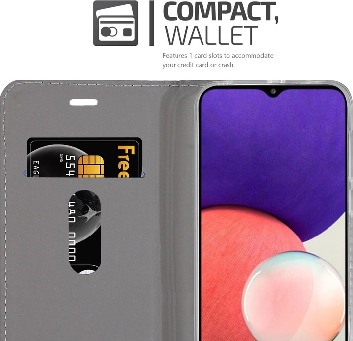 Actual product image Cadorabo Jeans Book Cover (Samsung Galaxy A22 5G)