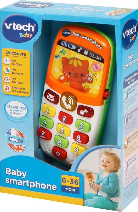 Image du produit VTech Bébé Smartphone Bilingue (Français)