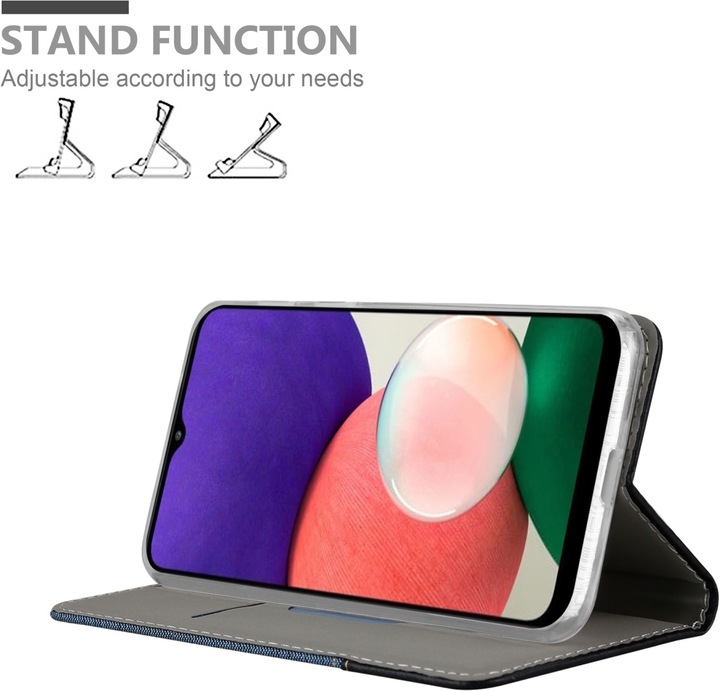 Actual product image Cadorabo Jeans Book Cover (Samsung Galaxy A22 5G)