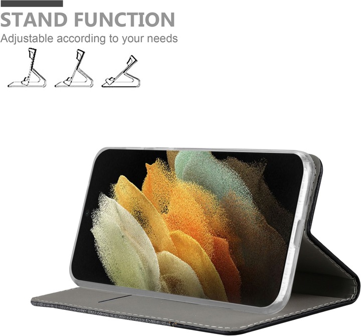 Actual product image Cadorabo Jeans Book Cover (Samsung Galaxy S22 Ultra)