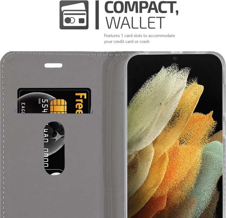 Actual product image Cadorabo Jeans Book Cover (Samsung Galaxy S22 Ultra)