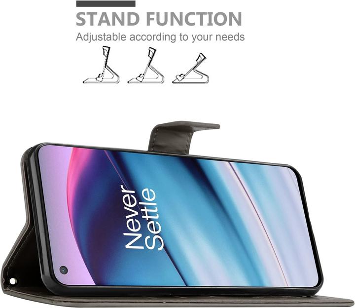 Actual product image Cadorabo Flower Book cover (OnePlus North CE 5G)