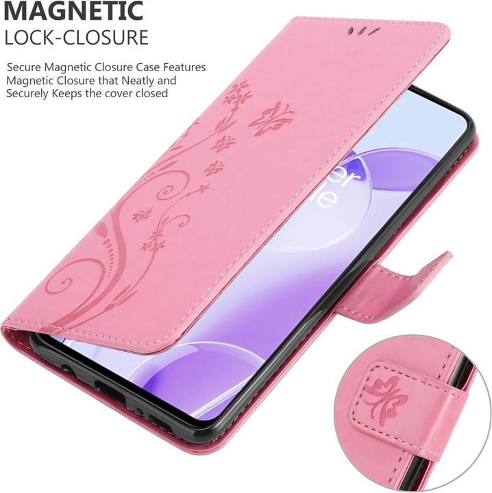 Image du produit Cadorabo Pochette Flower Book (OnePlus 9RT 5G)