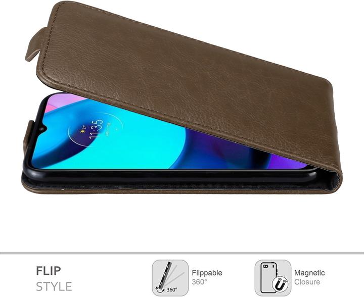 Actual product image Cadorabo Flip like Invis cover (Motorola Moto E20, Motorola Moto E40, Motorola E30)