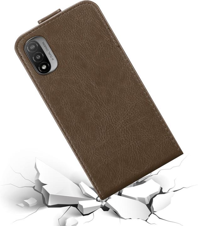Actual product image Cadorabo Flip like Invis cover (Motorola Moto E20, Motorola Moto E40, Motorola E30)