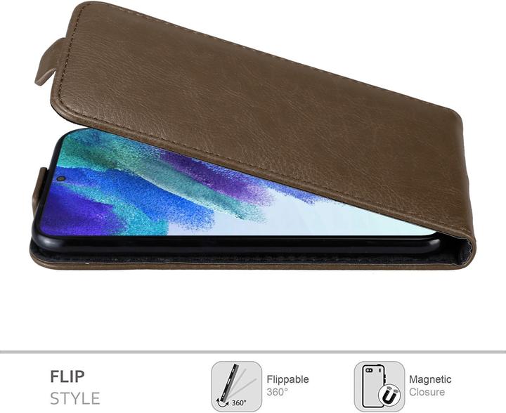 Actual product image Cadorabo Flip like Invis cover (Samsung Galaxy S22+)