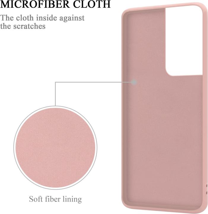 Image du produit Cadorabo TPU Liquid Ring Silicone Case Cover (Samsung Galaxy S22 Ultra)