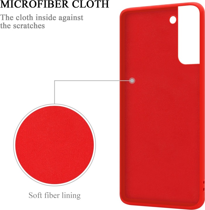 Immagine prodotto Cadorabo Custodia in silicone TPU Liquid Ring Cover (Samsung Galaxy S22+)