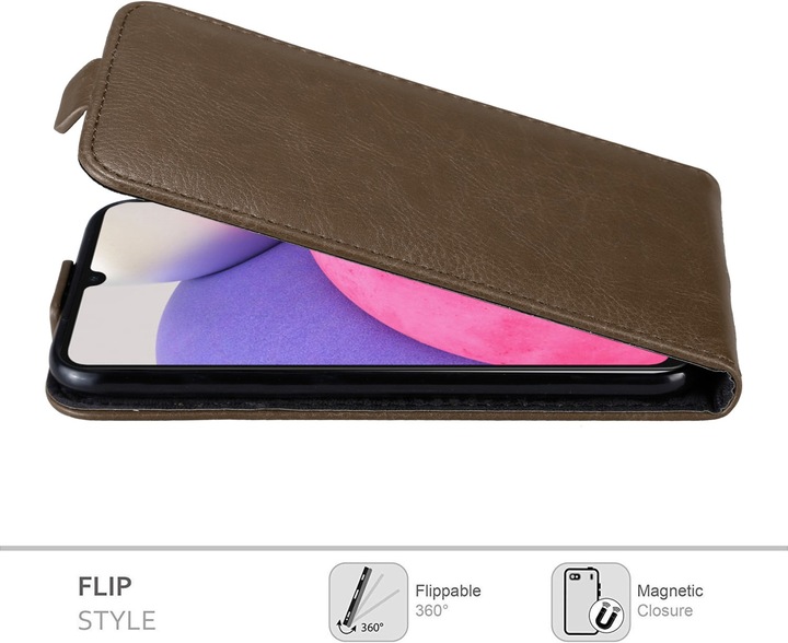 Actual product image Cadorabo Flip like Invis cover (Samsung Galaxy A33 5G)