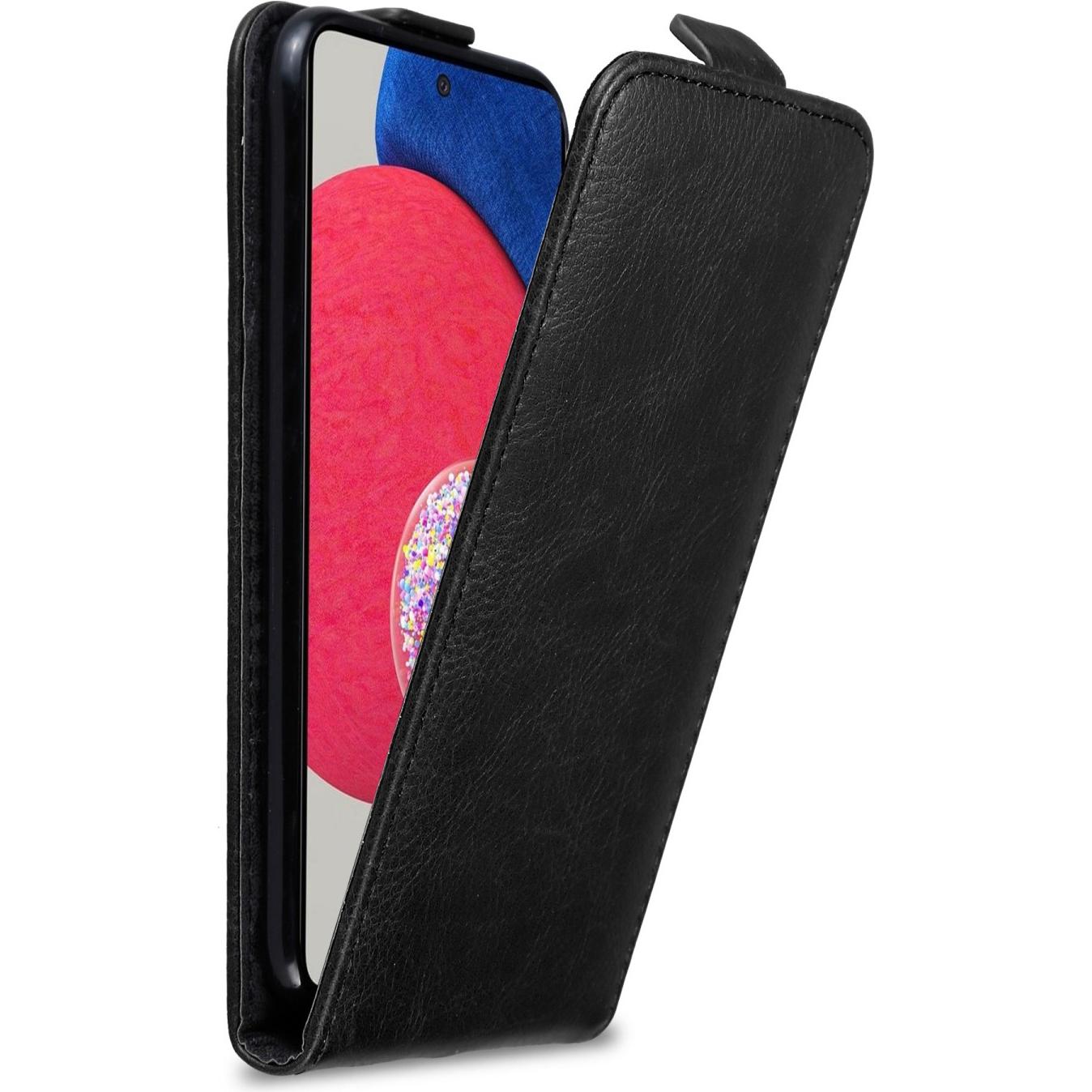 Cadorabo Flip wie Invis Hülle (Samsung Galaxy A52, Samsung Galaxy A52 5G, Samsung Galaxy A52s 5G), Smartphone Hülle, Sch...