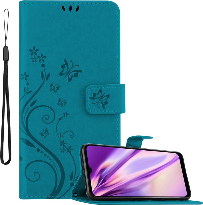 Actual product image Cadorabo Flower Book cover (Motorola Moto G10, Motorola Moto G30)