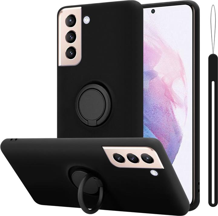 Cadorabo TPU Liquid Ring Silicone Case Cover (Samsung Galaxy S22+)