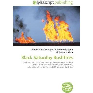 Black Saturday Bushfires, Fachbücher