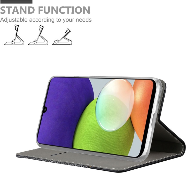 Actual product image Cadorabo Jeans Book Cover (Samsung Galaxy M22, Samsung Galaxy A22, Samsung Galaxy A32)