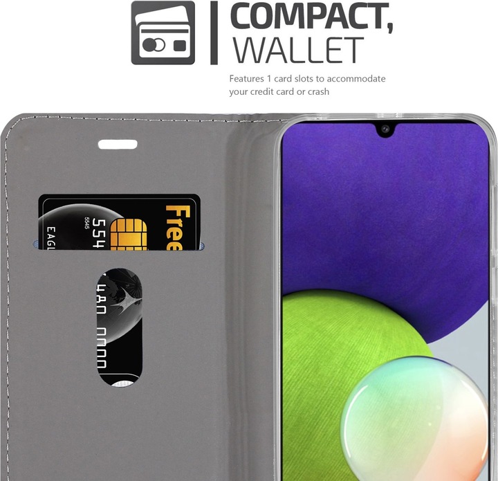 Actual product image Cadorabo Jeans Book Cover (Samsung Galaxy M22, Samsung Galaxy A22, Samsung Galaxy A32)