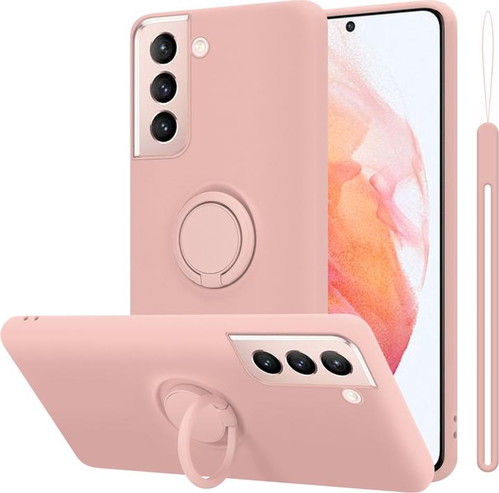 Cadorabo TPU Liquid Ring Silicone Case Cover (Samsung Galaxy S22+)