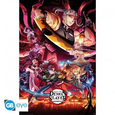 Productafbeelding GB Eye DEMON SLAYER - Poster Entertainment District 91.5x61 (91,5 x 61 cm)