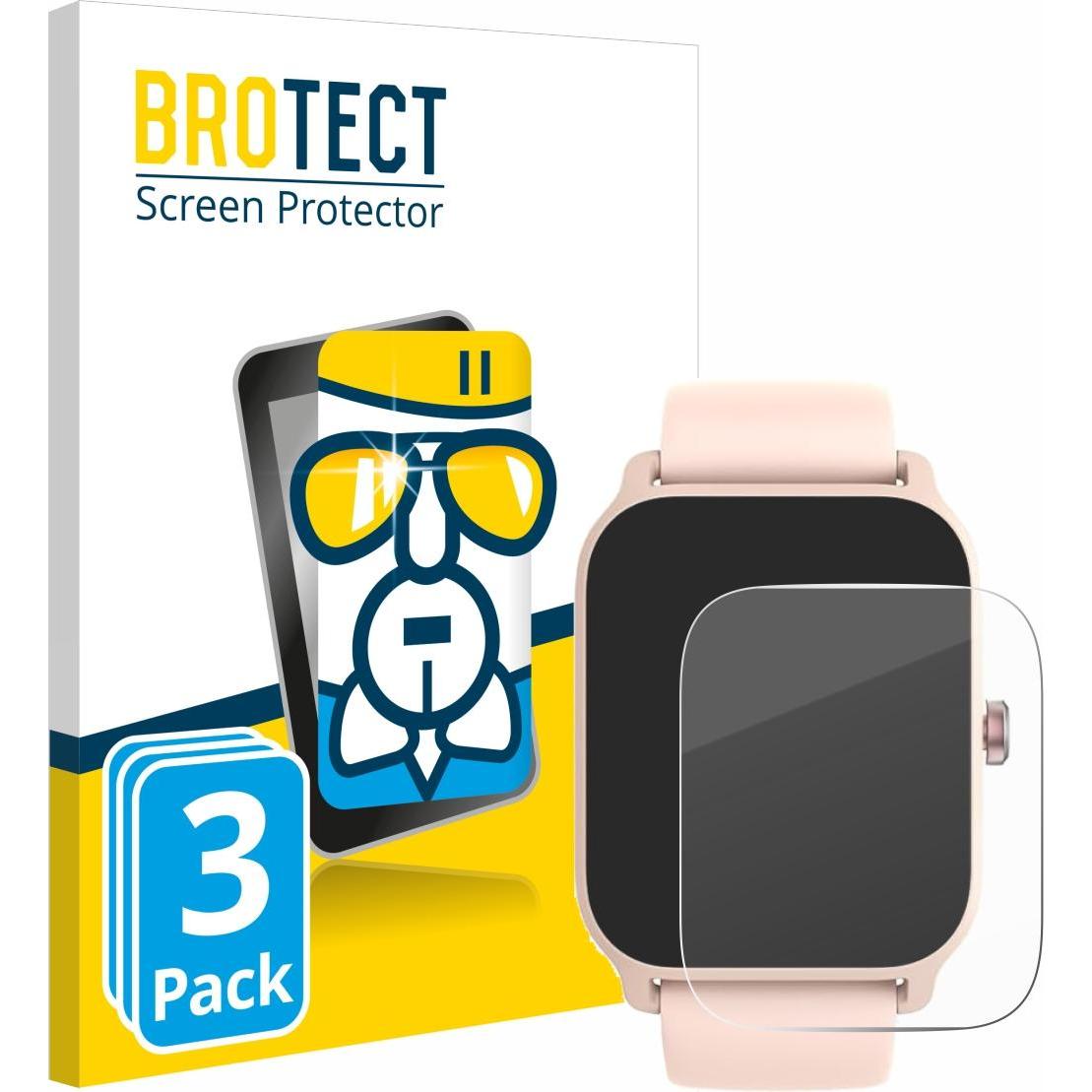 Thumbnail - BROTECT AirGlass Panzerglasfolie, Smartwatch Schutzfolie, Transparent
