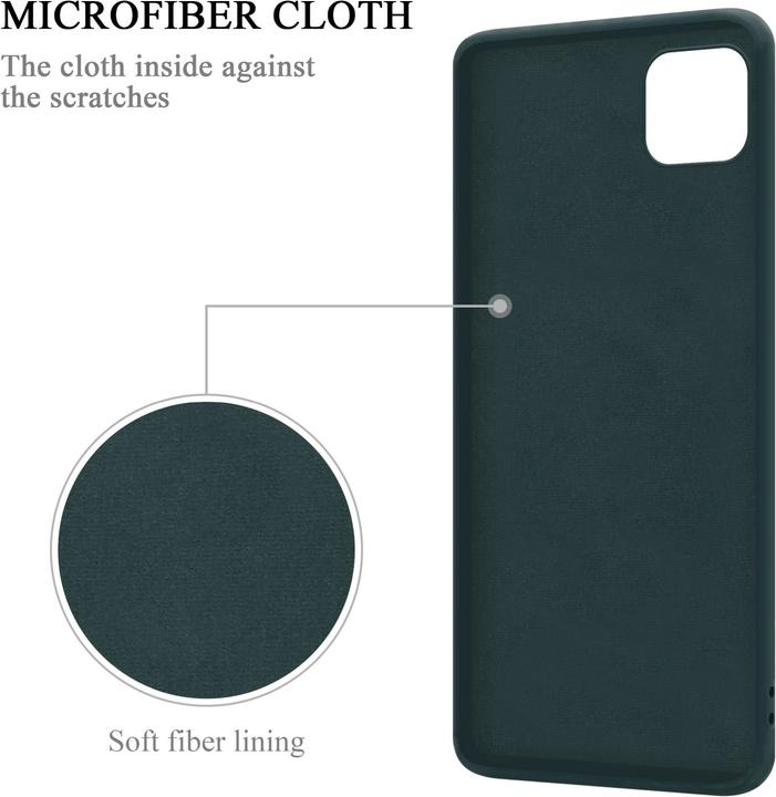 Actual product image Cadorabo TPU Liquid Ring Silicone Case Cover (Samsung Galaxy A22 5G)