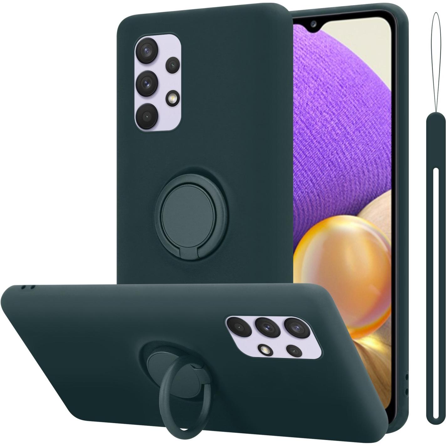 Thumbnail - Cadorabo TPU Liquid Ring Silicone Case Hülle (Samsung Galaxy A33 5G), Smartphone Hülle, Grün