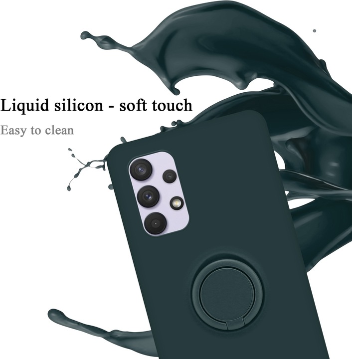 Actual product image Cadorabo TPU Liquid Ring Silicone Case Cover (Samsung Galaxy A33 5G)