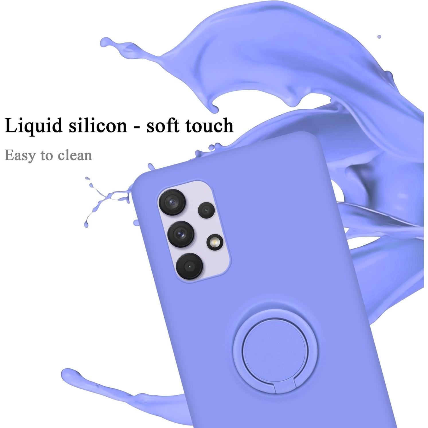 Thumbnail - Cadorabo TPU Liquid Ring Silicone Case Hülle (Samsung Galaxy A33 5G), Smartphone Hülle, Violett
