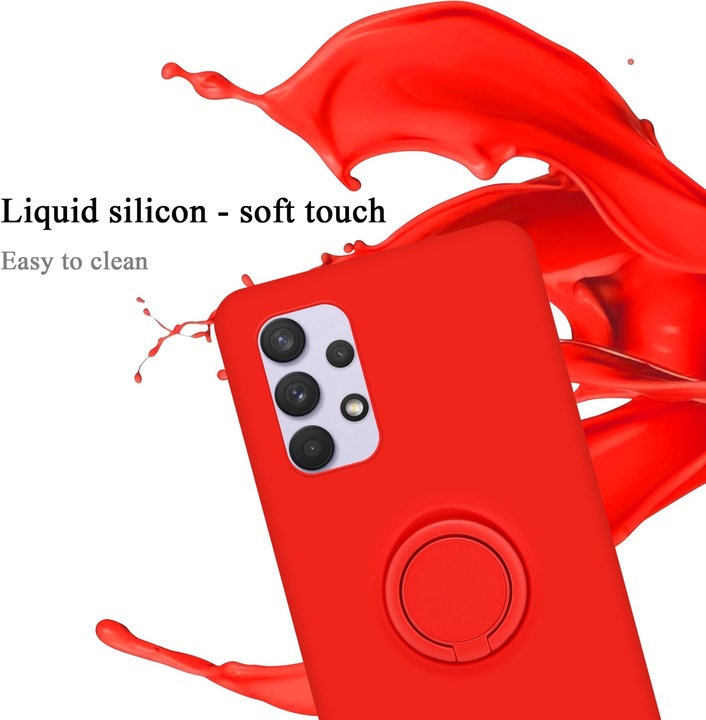 Actual product image Cadorabo TPU Liquid Ring Silicone Case Cover (Samsung Galaxy A33 5G)
