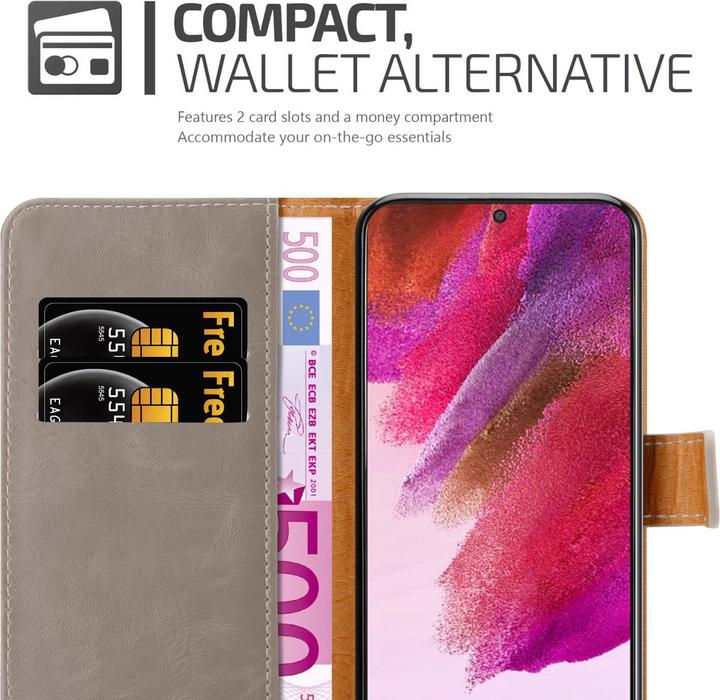 Actual product image Cadorabo Luxury Book Cover (Samsung Galaxy S22+)