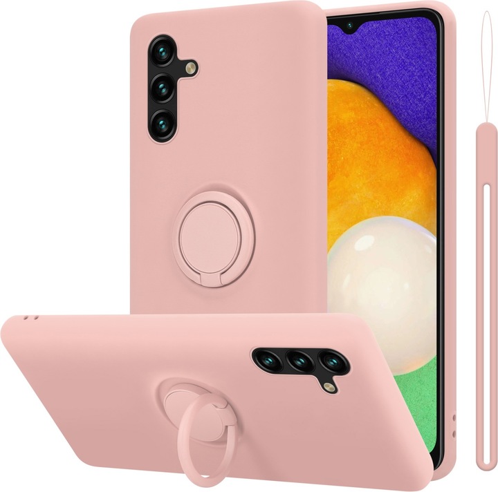 Actual product image Cadorabo TPU Liquid Ring Silicone Case Cover (Samsung Galaxy A13 5G)
