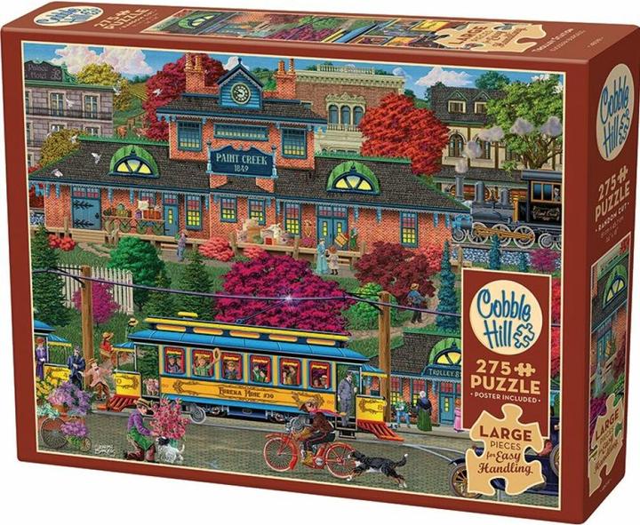Immagine prodotto Cobble Hill Puzzle 275 pezzi XXL - Stazione del carrello (275 pezzi)