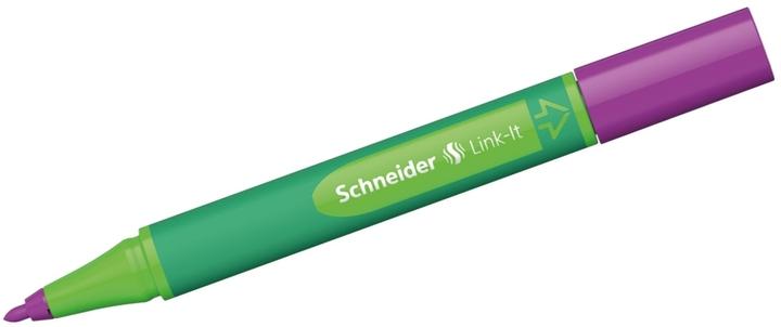 Productafbeelding Schneider Vezelstiften - Link-It - rood-paars (1x)