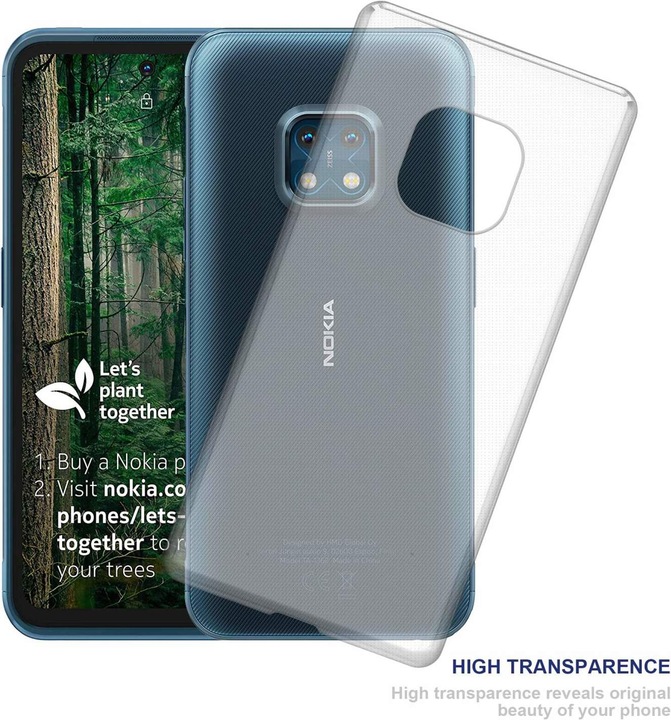 Productafbeelding Cadorabo TPU Ultra Slanke AIR Cover (Nokia XR20)