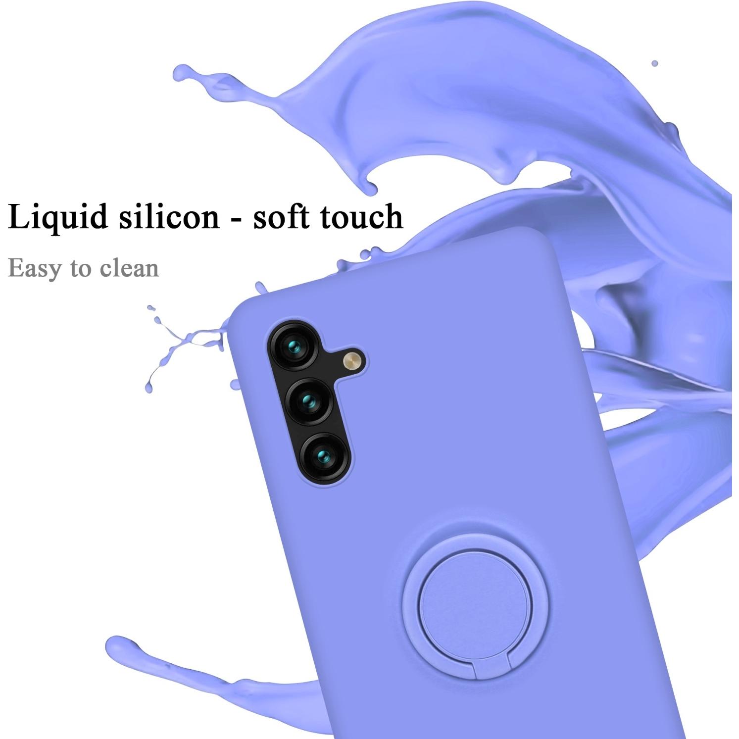 Thumbnail - Cadorabo TPU Liquid Ring Silicone Case Hülle (Samsung Galaxy A13 5G), Smartphone Hülle, Violett