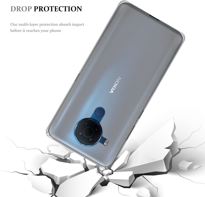 Productafbeelding Cadorabo TPU Ultra Slanke AIR Cover (Nokia 5.4)