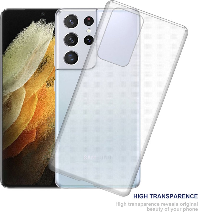 Productafbeelding Cadorabo TPU Ultra Slanke AIR Cover (Samsung Galaxy S22 Ultra)