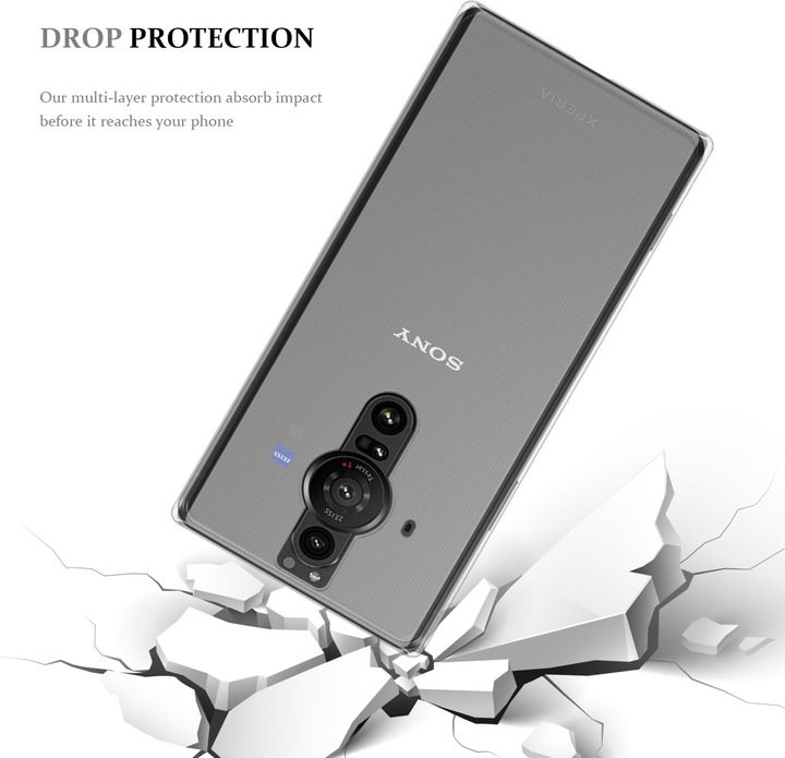 Productafbeelding Cadorabo TPU Ultra Slanke AIR Cover (Sony Xperia Pro-I)