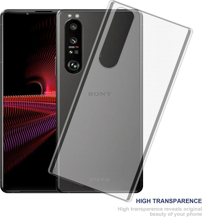 Productafbeelding Cadorabo TPU Ultra Slanke AIR Cover (Sony Xperia 1 III)