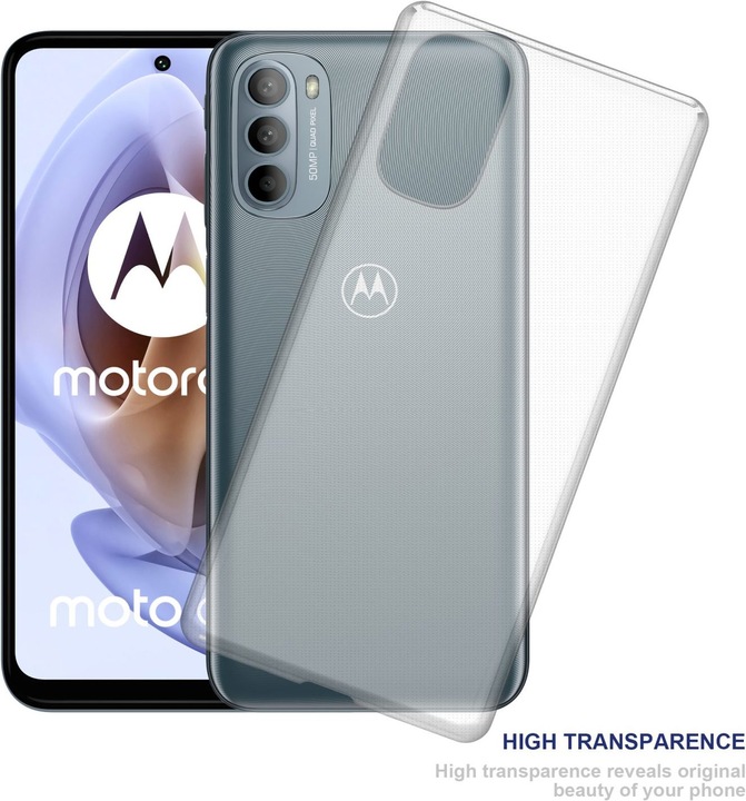 Productafbeelding Cadorabo TPU Ultra Slanke AIR Cover (Motorola Moto G31, Motorola Moto G41)