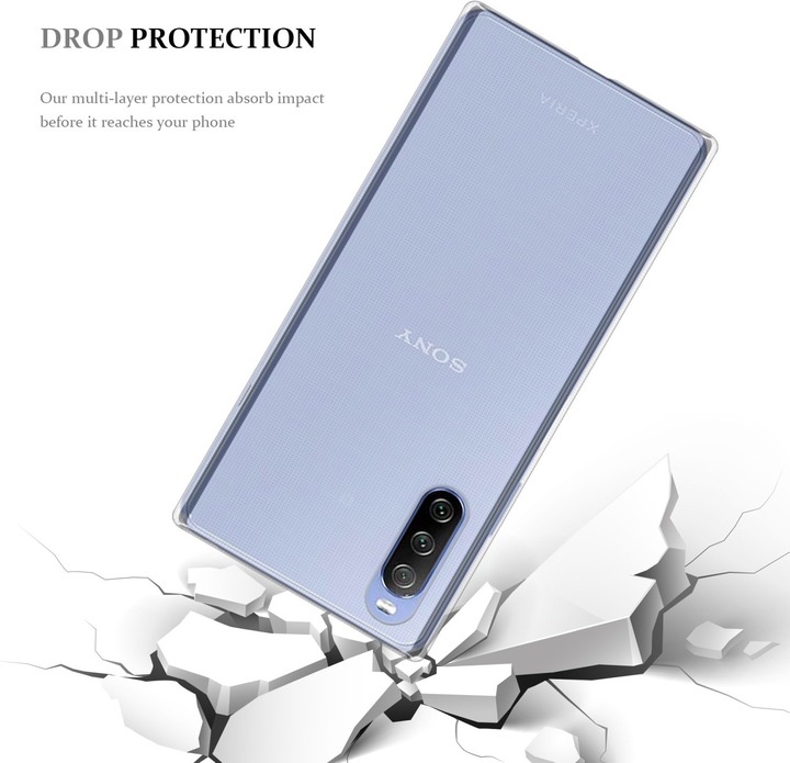 Productafbeelding Cadorabo TPU Ultra Slanke AIR Cover (Sony Xperia 10 III)