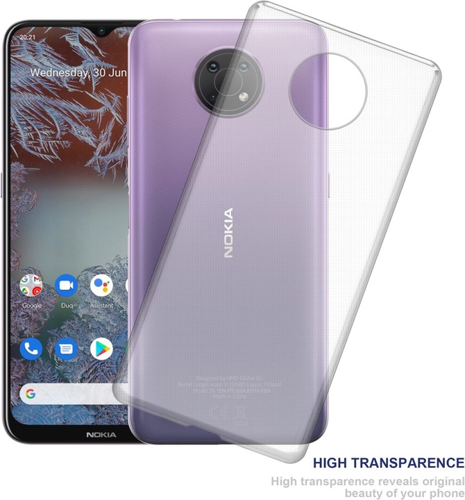 Productafbeelding Cadorabo TPU Ultra Slanke AIR Cover (Nokia G10, Nokia G20)