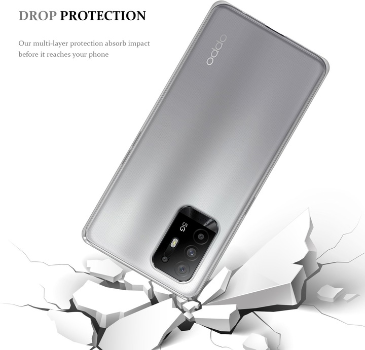 Productafbeelding Cadorabo TPU Ultra Slanke AIR Cover (Oppo A94 5G)