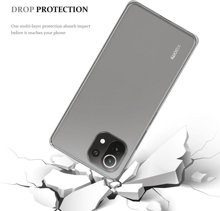 Produktbild Cadorabo TPU Ultra Slim AIR Hülle (Xiaomi Mi 11 Lite, Xiaomi Mi 11 Lite 5G, Xiaomi Mi 11 Lite 5G NE)