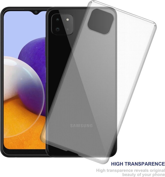 Productafbeelding Cadorabo TPU Ultra Slanke AIR Cover (Samsung Galaxy A22 5G)