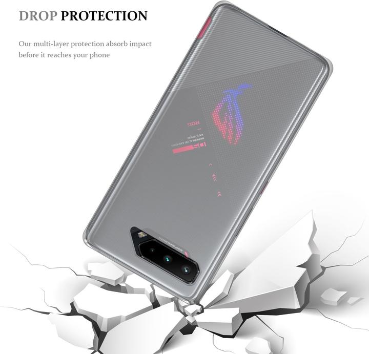 Produktbild Cadorabo TPU Ultra Slim AIR Hülle (Asus ROG Phone 5)