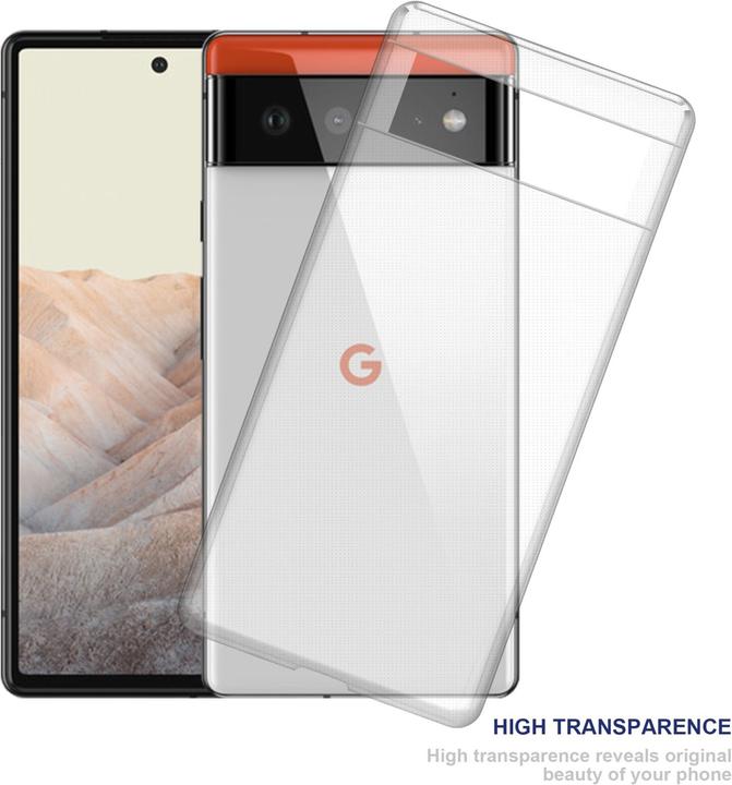 Actual product image Cadorabo TPU Ultra Slim AIR cover (Google Pixel 6a)